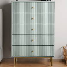 Home Garden Direct Devon 5 Sage Drawers Chest of Drawer