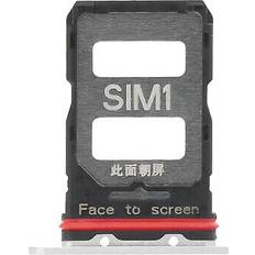 SIM Card Trays Clappio Sim Card Tray for Xiaomi Poco F6 Pro Dual Nano Sim White