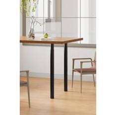 Black Table Legs Living and Home Black Round Metal Legs 80 cm Table Leg