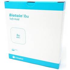 First Aid Coloplast Biatain IBU Soft Hold Dressing x 5 Flexible Absorbent Foam