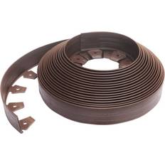 Lawn Edging EasyFlex Plastic Brown Coiled Lawn Edging 20 ft x 2.5 in