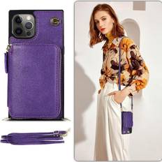GANGXUN Case for iPhone 12 Pro Max Wallet Shockproof Pocket Leather