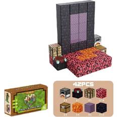 Veishet Minecraft Magnetic Building Blocks Set