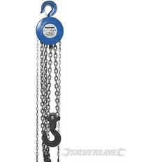 Silverline Chain Block 5000kg 3m Lift Height