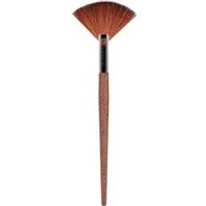 Cosmetics Dr Botanicals Coffee Ground Fan Brush - White
