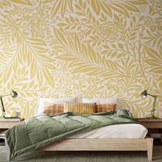Gold Wall Decor Origin Murals Trailing Ferns Gold W300cm x H240cm Wall Decor