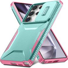 Samsung Galaxy S25 Ultra Mobile Phone Cases GANGXUN Green Case for Samsung Galaxy S25 Ultra Lightweight Shockproof Lens Protection