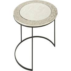 Silver Nesting Tables Premier Akola Set Of 2 Coffee Tables Black Nesting Table 2pcs