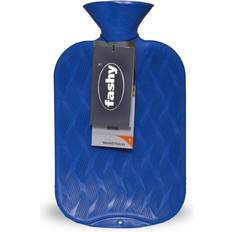 Fashy Hot Water Bag Double Ribbed Sapphire 6460-54