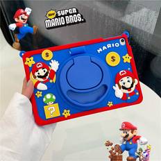 Vehhe Super Mario Blue For iPad 10th Gen 10.9 Inch 360 Protection Premium Kids Shockproof Case