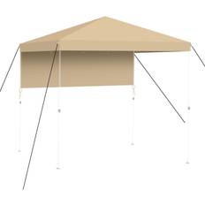Pavilion Roofs Yescom 6x4Ft Canopy Replacement Top with Half Sun Wall
