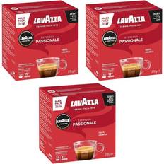 Lavazza A Modo Mio Espresso Passionale Coffee Capsules Pack of 3