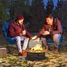 OutSunny Camping Chairs OutSunny Hammock Camping Chair Set of 2