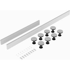 Shower Tray Leg Set for 1100mm 1200mm Rectangular Resin Trays White