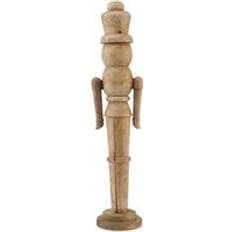 Natural Christmas Decorations Natural Large Nutcracker Brown Decoration