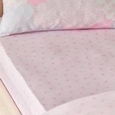 Catherine Lansfield Soft As A Cloud Fitted - Bed Sheet Pink