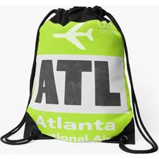 Green Gymsacks Famgem Drawstring Bag ATL Atlanta - Green