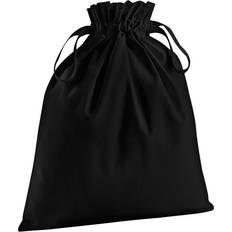 Organic Backpacks Westford Mill Organic Cotton Drawstring Bag - Black