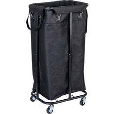 Household Essentials Pop-Up Mesh Laundry Hamper Brown 16.1 L x 16.1 W x 25.0 H