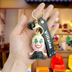 Wallets & Key Holders Veishet Cartoon Playful Villain Rubber Keychain - Pvc
