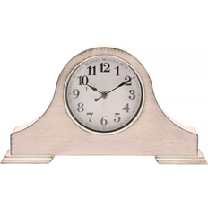 Hometime Mantel 36cm White Table Clock