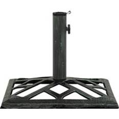 Green Parasol Bases Berkfield Home Umbrella Base Green 44x44x31 cm Cast Iron