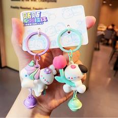 Wallets & Key Holders Veishet Cartoon Couple Keychains Charming Bag - Horse Bear