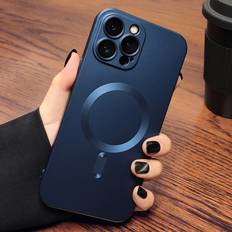 PlayMc Navy Blue Case For iPhone 15 Pro Max