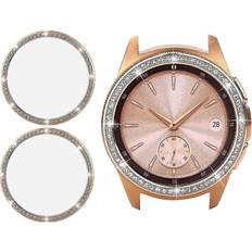 43mm Gold 2pcs Bezel Styling Compatible Samsung Galaxy Watch 6 47mm