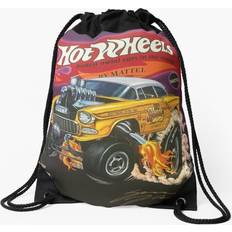 Gold Gymsacks Famgem Drawstring Bag Hot Wheels - Gold