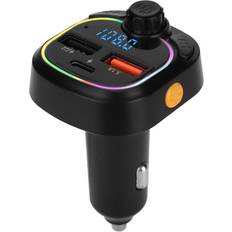 FM Transmitters Chronus BT 5.0 Multifunctional 20W Fast Charging Memory Function