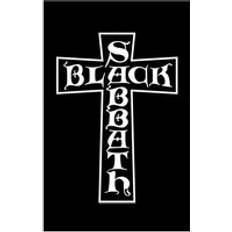 Posters Black Cross Textile One Size Poster