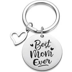 Wallets & Key Holders RYWOLT Mom Best Stylish Ever Stainless Steel Keyring - Graduation