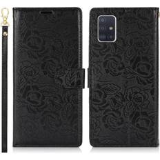 Mobile Phone Accessories GANGXUN Flip Case for Samsung Galaxy A51 5G Magnetic Closure Wallet