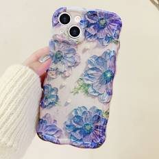 Mobile Phone Accessories PlayMc Cute Flower Case For iPhone 15 Pro Max