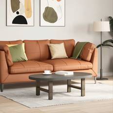 Bruna Bordsben vidaXL Soffbordsben Naturstål 50x30-31 2 st Bordsben