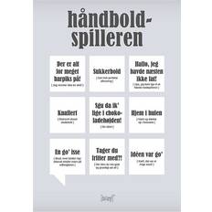 Dialægt 50x70 Håndbold-Spilleren One Size Affisch Poster 50x70cm
