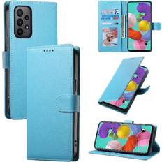 Mobile Phone Accessories GANGXUN Case for Samsung Galaxy M23 5G Magnetic Closure Card Slots