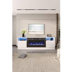 Fireplace Stand with 36 in Electric Fireplace