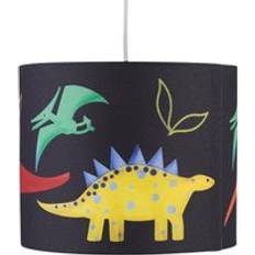 First Choice lighting Dinosaur 25cm Light - Black One Size Shade