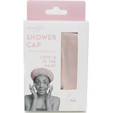 Shower Cap Waterproof Accessory Pale Pink Bath Hat