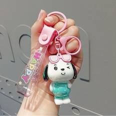 Wallets & Key Holders RYWOLT Pvc Charming Cartoon Electroplated Lightning Rabbit Keychain - All Ages