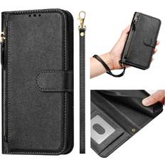 Mobile Phone Accessories GANGXUN Flip Case for Samsung Galaxy A24 4G Pu Leather Magnetic Zipper Card Holder