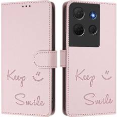 Mobile Phone Accessories GANGXUN Pink Case for TCL 503 Card Holder Wallet
