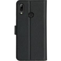Genuine Wallet 2 Card Slot Folio Stand Case for Huawei P Smart 2019 Black
