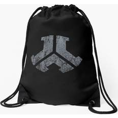 White Gymsacks Famgem Drawstring Bag Defqon 1 Logo - White/Broken Stone