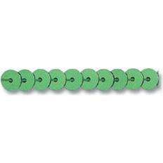 Green DIY Trimits 6mm Flat Strung Sequins Trim Green