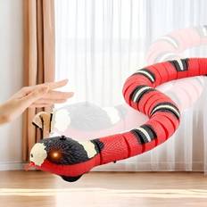 Flemye Smart Sensing Cat Toys Interactive Automatic Eletronic Snake Teaser