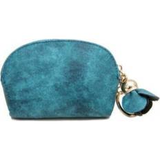 Green Coin Purses Dsport Creative Mini Cute Coin Purse with Flower Tassel Pendant - Green