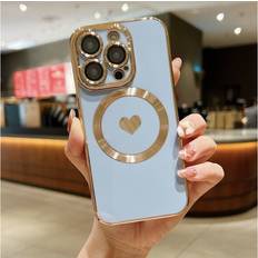 PlayMc Light Blue Case For iPhone 11